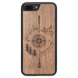Wooden Case for iPhone 7 Plus Just Go