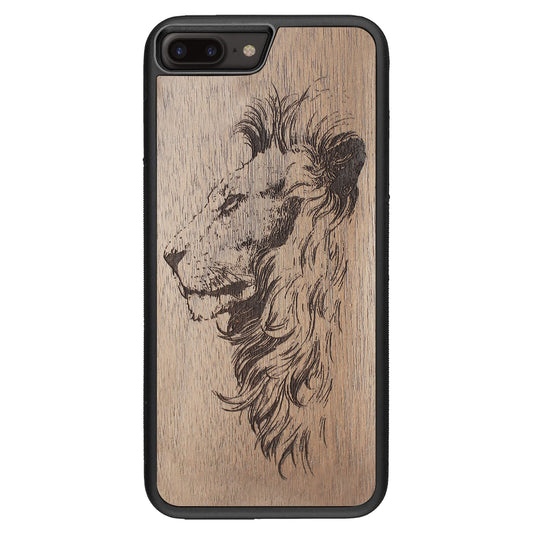 Wooden Case for iPhone 7 Plus Lion