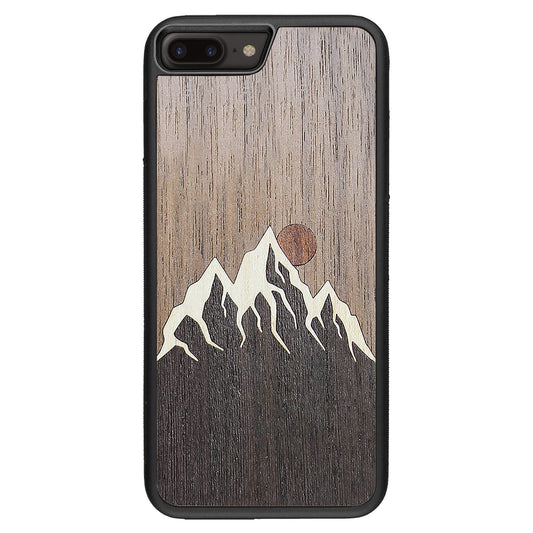 Wooden Case for iPhone 7 Plus Mountain