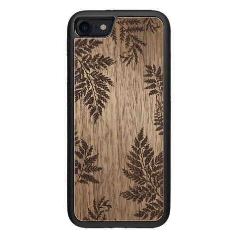 Wooden Case for iPhone 8 Botanical Fern
