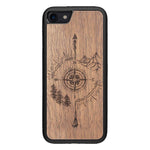 Wooden Case for iPhone 8 Just Go