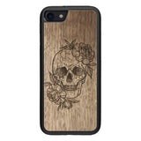 Wooden Case for iPhone SE [2020] Skull