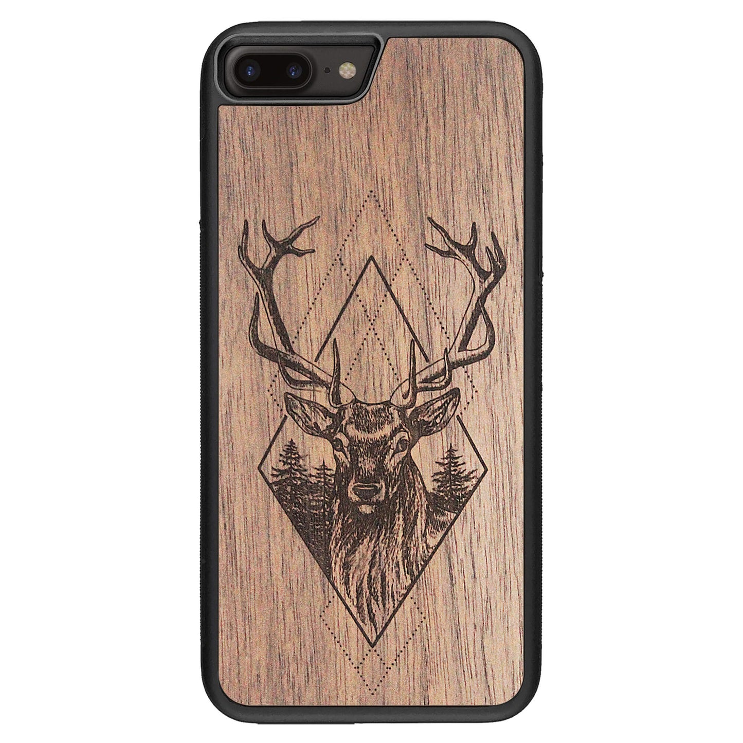 Wooden Case for iPhone 8 Plus Deer