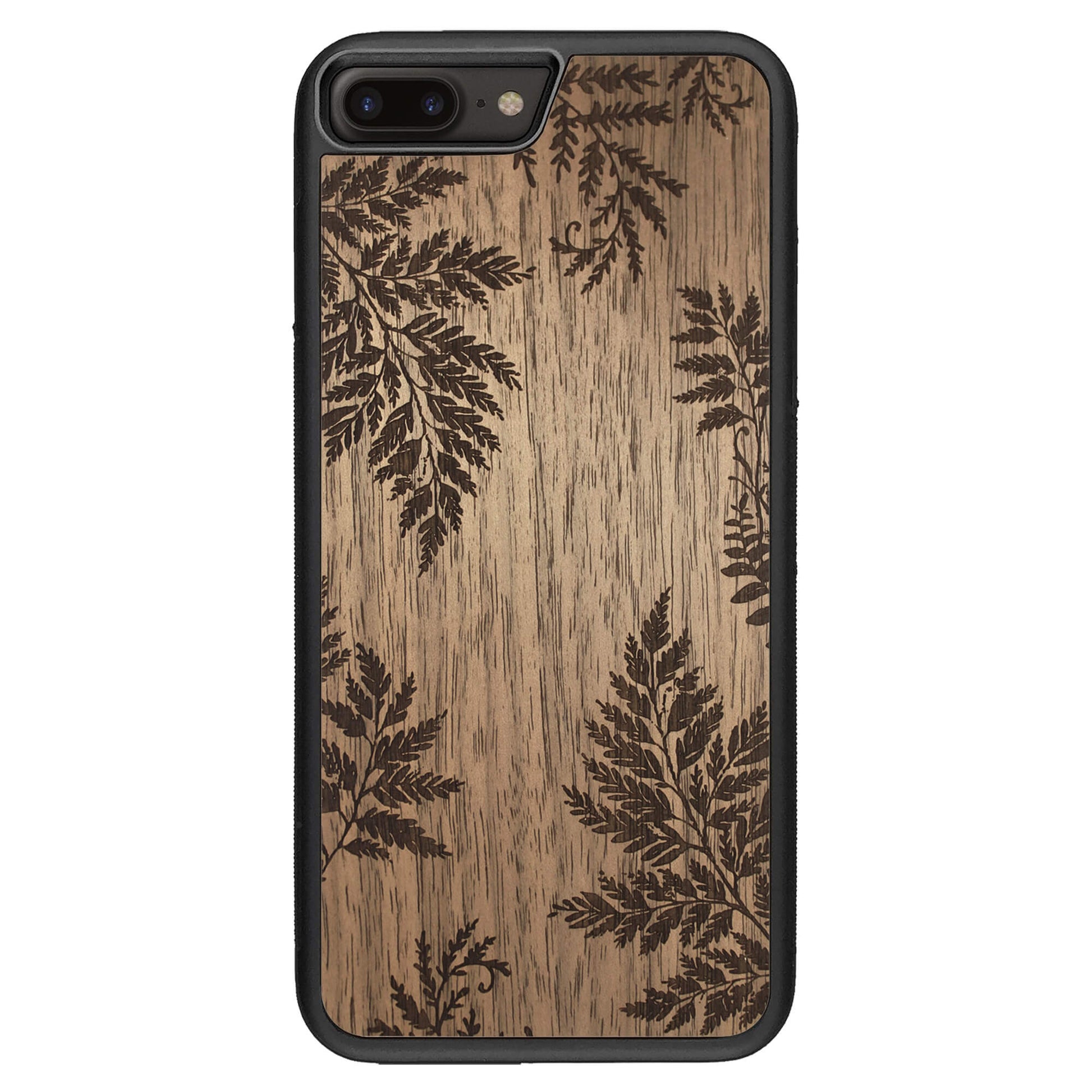 Wooden Case for iPhone 7 Plus Botanical Fern