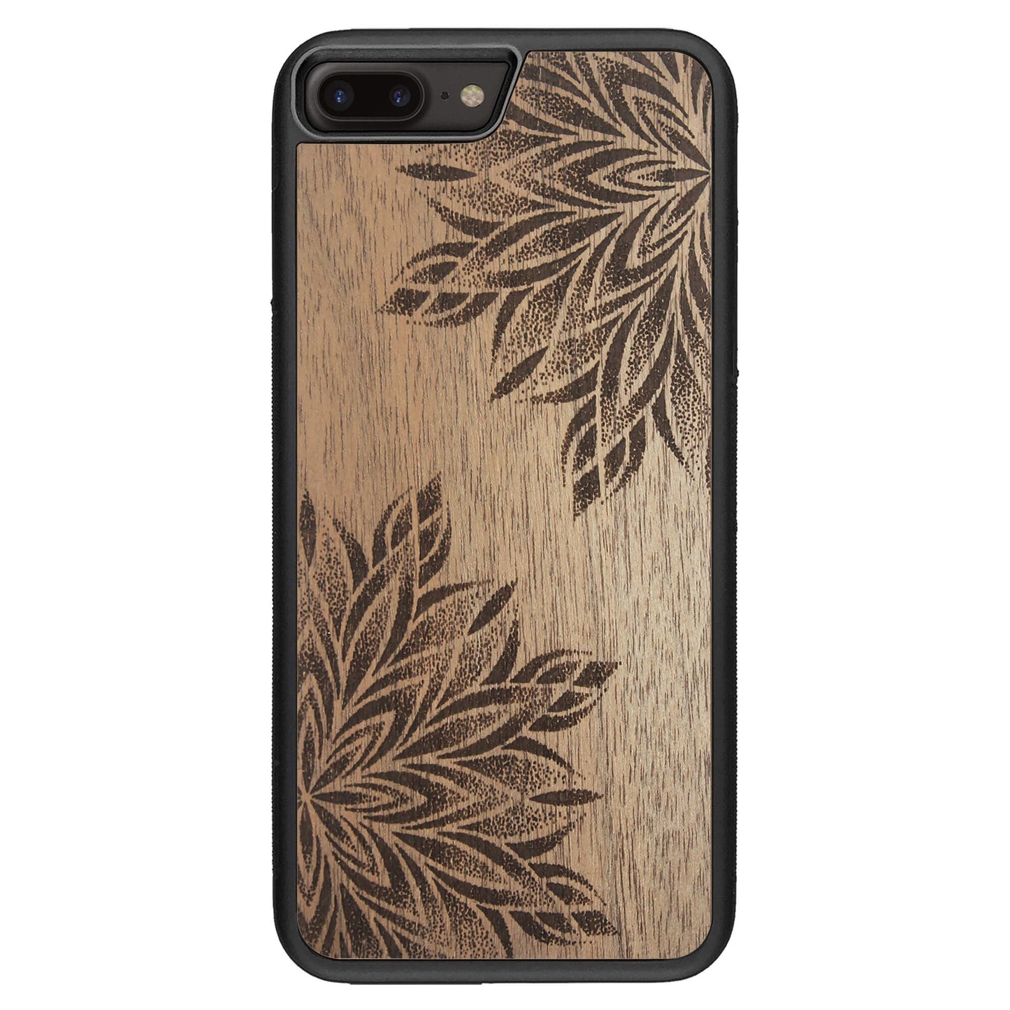 Wood Case for iPhone 8 Plus Mandala