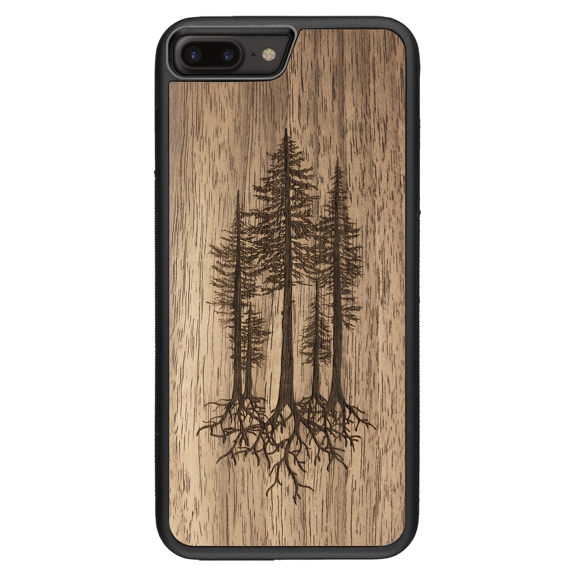 Wooden Case for iPhone 8 Plus Pines