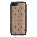 Wooden Case for iPhone SE 3 generation case Anchor