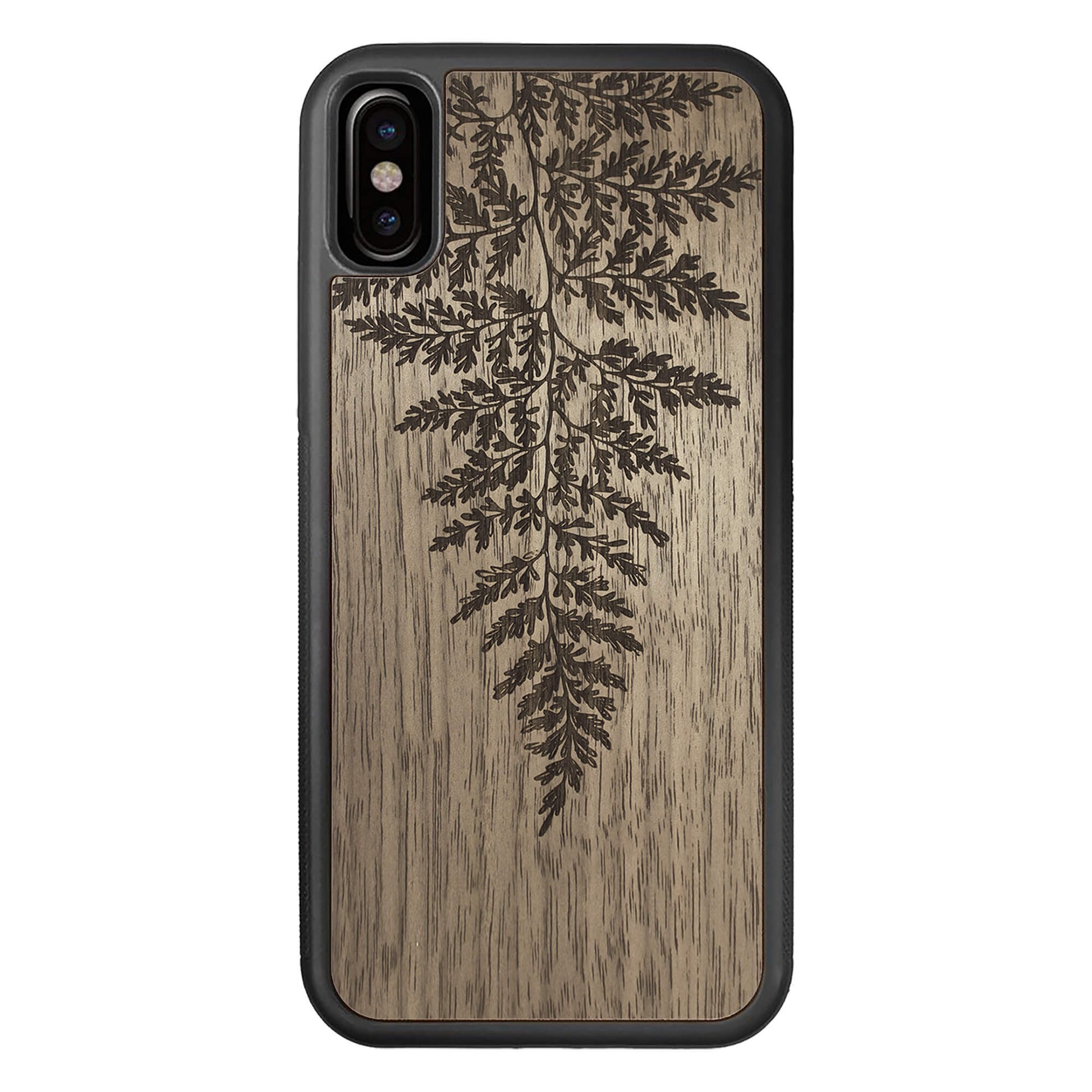 Wooden Case for iPhone XS/X Fern