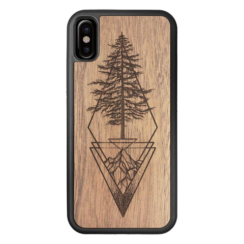 Wooden Case for iPhone XS/X Picea