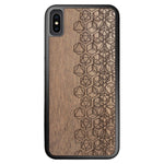 Wooden Case for iPhone XS Max Geometric