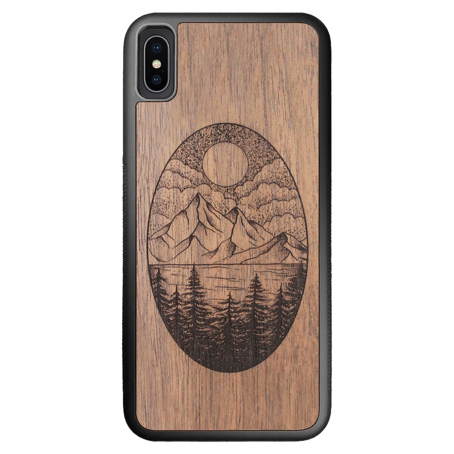 Wooden Case for iPhone XS Max Landscape