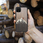 Wooden Pixel 4 Case Mountain