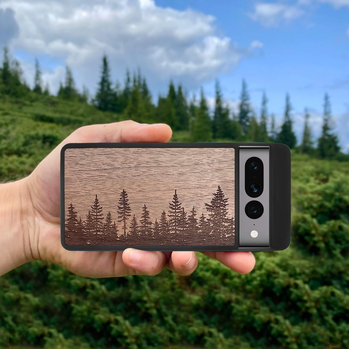 Wood Google Pixel 7 Case Forest
