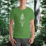 Mountain Picea - Unisex Tees, Graphic T Shirts for Women, Mens Shirts, Cotton Graphic Shirt