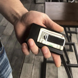 Personalized Wood & Metal Credit Card Holder Wallet