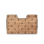 Anchor - Wooden Credit Card Holder with Money Clip Wallet
